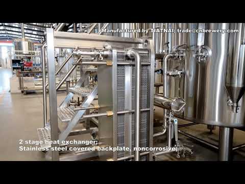 TIANTAI 7 bbl gas heated micro brewery equipment