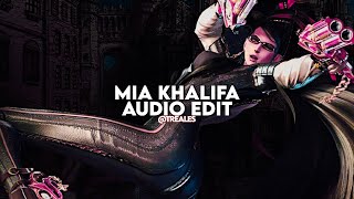 Mia Khalifa (hit or miss) | Edit Audio (Sped up)