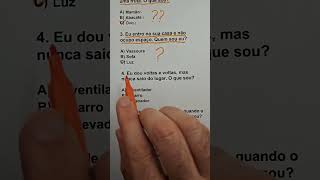 🕵️ Quem sou eu? Enigmas legais para responder 👀