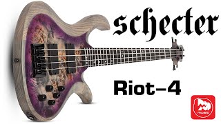 Video thumbnail for Бас-гитара Schecter Riot-4 (мощный звук и удобный гриф) by PopMusicRu