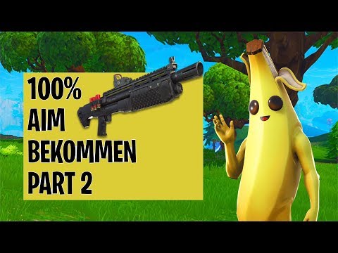 FORTNITE: JEDEN PUMP SCHUSS TREFFEN! PART 2 (TRAINING / TUTORIAL)