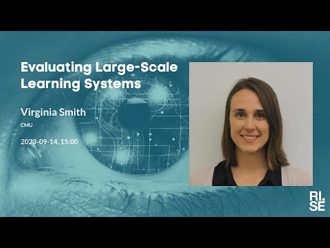 Virginia Smith: Evaluating large-scale learning systems