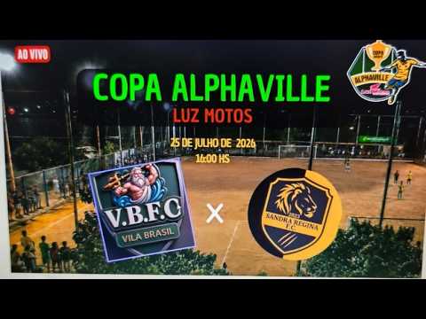 play off copa Alphaville luz motos 2026: vila Brasil F.C X Sandra Regina F.C