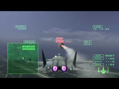Ace Combat 5 (Ace S Rank) Mission 6: White Bird (Part I)