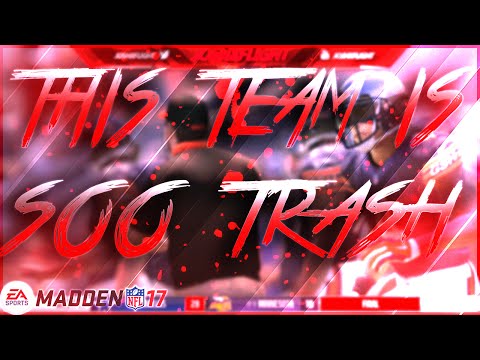 MADDEN 17- EP.2. THIS TEAM IS SOO TRASH!!!