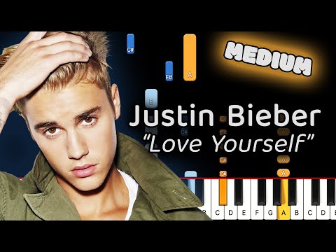 Love Yourself – Justin Bieber (Intermediate Piano Cover & Playthrough)