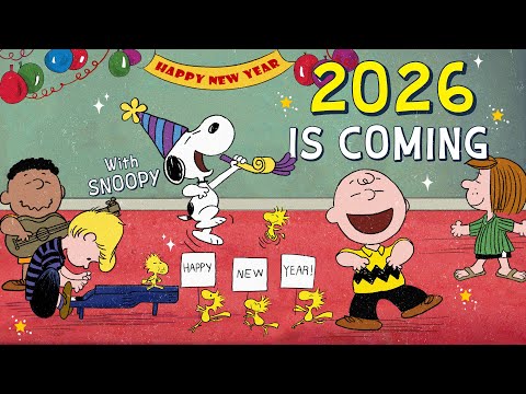 Countdown to 2026 with Snoopy 🎉✨ | New Year Jazz Playlist for the New Start