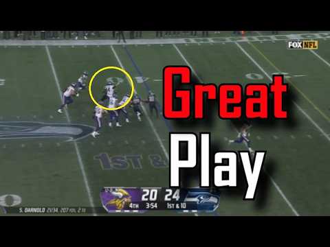 How a Sam Darnold play that ended the Seattle Seahawks 2024 season led to them winning a Super Bowl