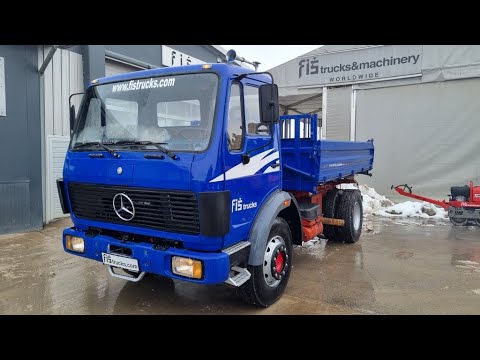 MERCEDES BENZ 1622 4x2 meiller tipper - FIŠ TRUCKS SLOVENIA