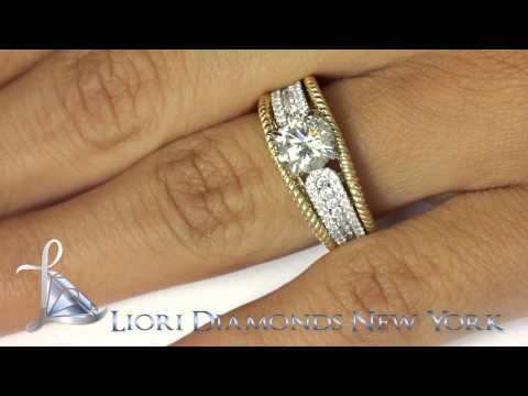 ER-0089 - 1.82 Carat H-I1 Certified Natural Round Diamond Engagement Ring 14k Yellow Gold