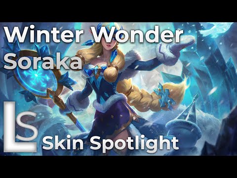 Winter Wonder Soraka - Skin Spotlight - Winter Wonder - League of Legends - Patch