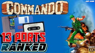 Which Version of Commando Did I Rank No.1? (4K/60FPS Remaster) #commando #capcom #arcadegames