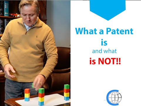 What a Patent is and what is NOT
