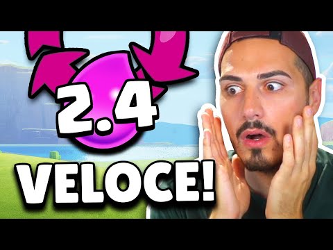 VELOCISSIMO... PROVO il DECK 2.4 DOMATORE CYCLE! 💨 Clash Royale ITA