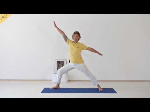 Helden Stellung - Vira Bhadrasana - 84 Hauptasanas - Teil 1