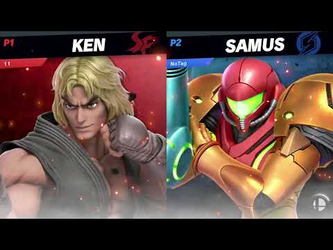 NoTag (Mario, Samus) vs Vendetta (Ken) | Just Roll With It! 12 (Singles)