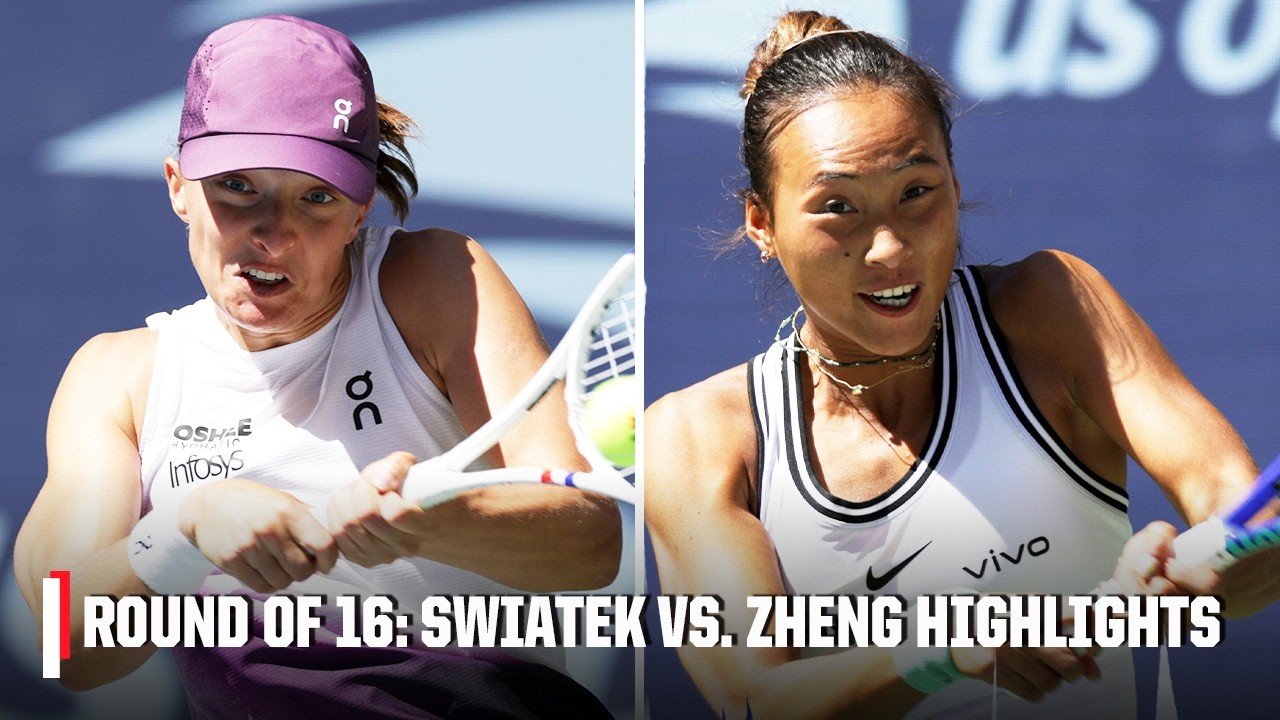 Iga Swiatek vs. Qinwen Zheng | Full Game Highlights | 2026 US Open