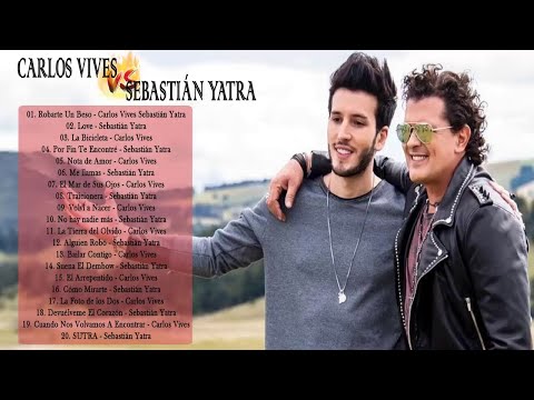 Sebastian Yatra y Carlos Vives mix EXITOS enganchados sus mejores canciones