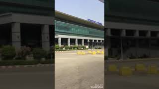 preview picture of video 'ヤンゴン空港 国内線ターミナル 〜 セキュリティゲートまで (From Yangon airport domestic terminal to security gate)'