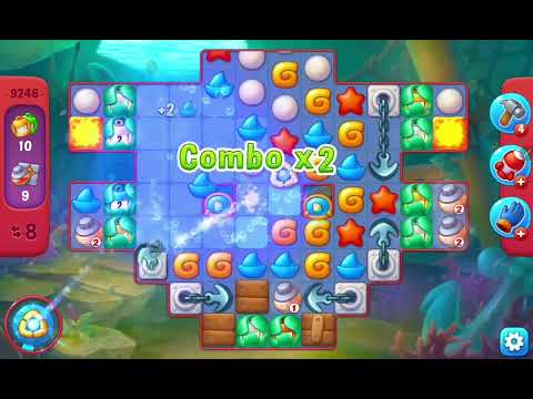 Fishdom Hard Level 9246 (No Boosters) @choraelmin