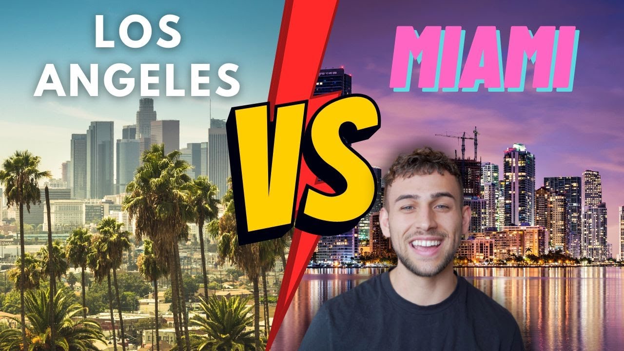 Is Miami close to Los Angeles?