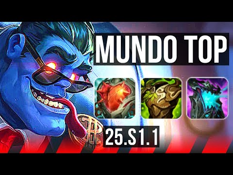 DR. MUNDO vs AKALI (TOP) | 900+ games | KR Master | 25.S1.1
