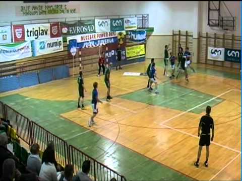 12. KROG: 1. NLB LEASING LIGE: ROKOMETNI KLUB KRŠKO : RK TRIMO TREBNJE