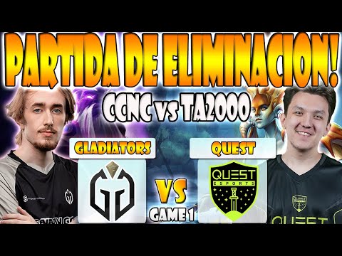 GLADIATORS VS QUEST BO2[GAME 1]CCNC, DYRACHYO VS SHAD, NOOB - DREAMLEAGUE SEASON 21 - DOTA 2