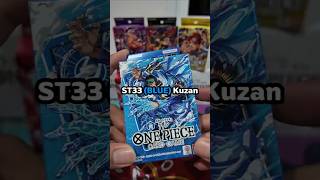 Unboxing ST33 BLUE Kuzan‼️ #onepiece #onepiececardgame #tcg #วันพีช #การ์ดวันพีช