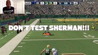 Clutch's #1 Rule in Madden - DON'T TEST SHERMAN!!!!! Funny Madden 16 Ultimate Team Gameplay