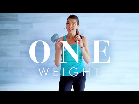 Senior & Beginner Workout - ONE DUMBBELL STRENGTH WORKOUT 12 minutes