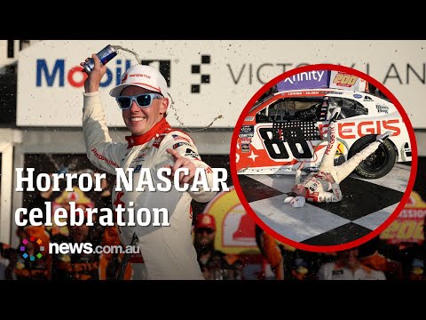 Horror fall ends NASCAR prodigy's celebrations
