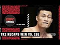 The Korean Zombie talks win vs. Dan Ige, earning his black belt | #UFCVegas29 Post Show