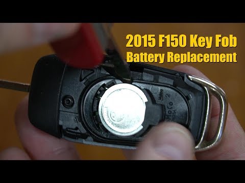 Replace Key Fob Battery 2015 F150