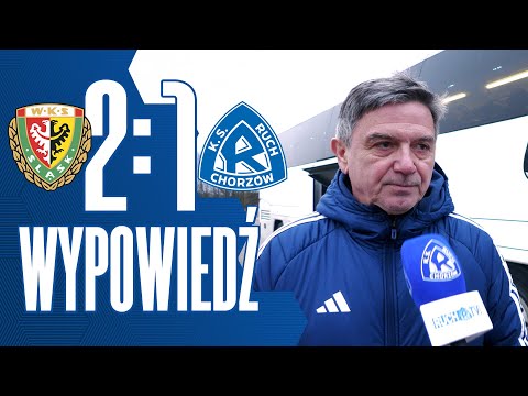 Trener Waldemar Fornalik po sparingu Śląsk II Wrocław 2-1 Ruch Chorzów (24.01.2026)
