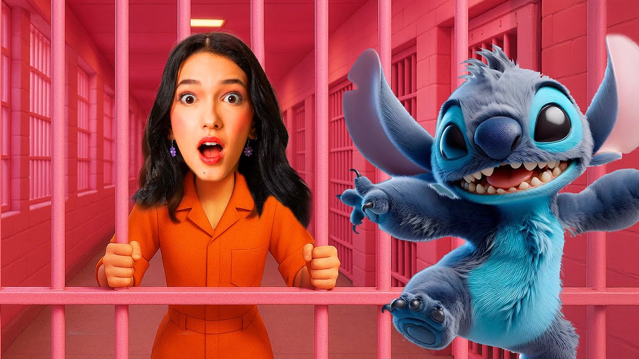 O STITCH FICOU BRAVO E PRENDEU A LULUCA