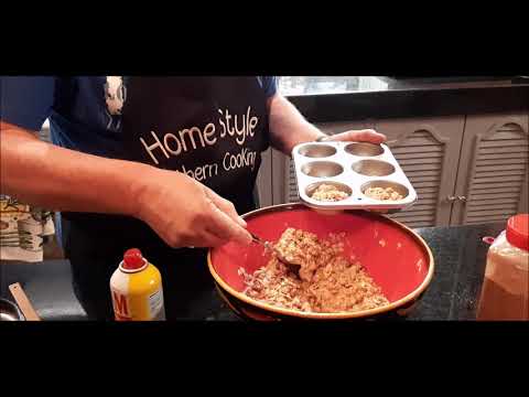 OATMEAL MUFFINS HEALTHY FRUIT AND NUT CUP