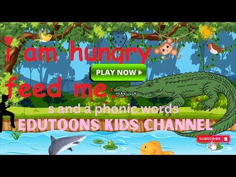 FEED THE MONSTER|S AND A PHONIC WORDS@learnaryzone