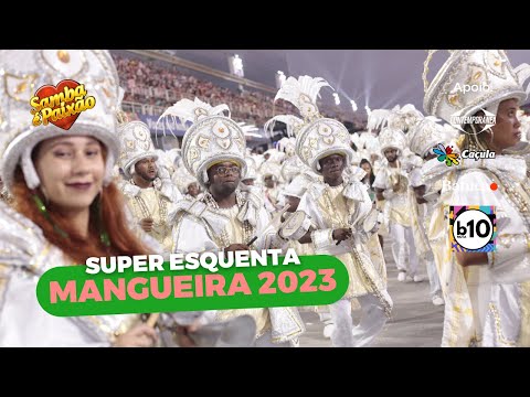 Carnaval 2023 AO VIVO | Super Esquenta Bateria da Mangueira Mestre Taranta Neto e Rodrigo Explosão