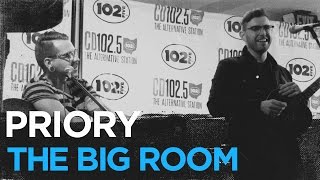 Priory talk about Portland and Vegan Strip Clubs live in the CD102.5 Big Room