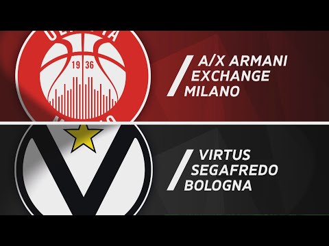 A|X Armani Exchange Milano - Virtus Segafredo Bologna