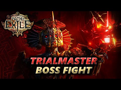 Trialmaster Boss Fight In Path of Exile Ultimatum