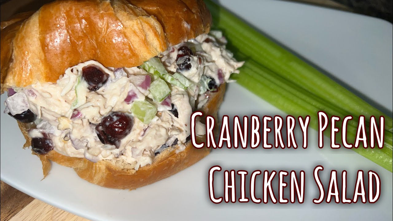 Cranberry Pecan Chicken Salad