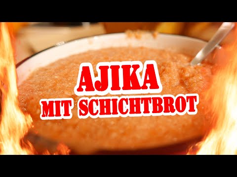 Ajika Meerrettich-Dip mit Dinkel-Schichtbrot - Die Grillshow Special