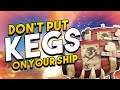 Don T Put Kegs On Your Ship In Sea Of Thieves MegaKeg Montage SHORTS