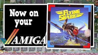 Now on your Amiga  (Flying shark  remake updated Demo)