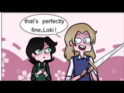 Loki is genderfluid comic dub