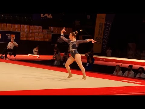 Angela Andreoli (ITA 🇮🇹)  - Floor - Corpo Libero - Master ELITE GYM Massilia 2021