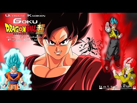 DBS: Ultimate Kaioken Goku [Fusion Collab] Majin BlusaTwin (Majin Blue and HalusaTwin)