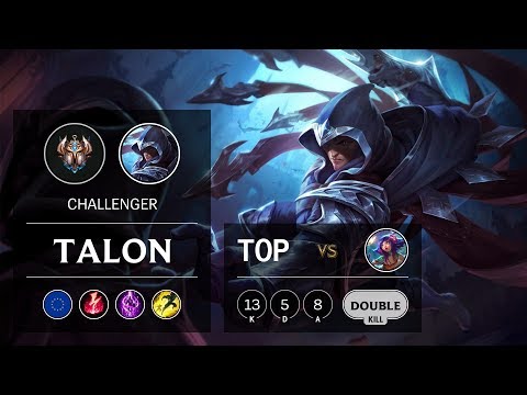 Talon Top vs Neeko - EUW Challenger Patch 10.2